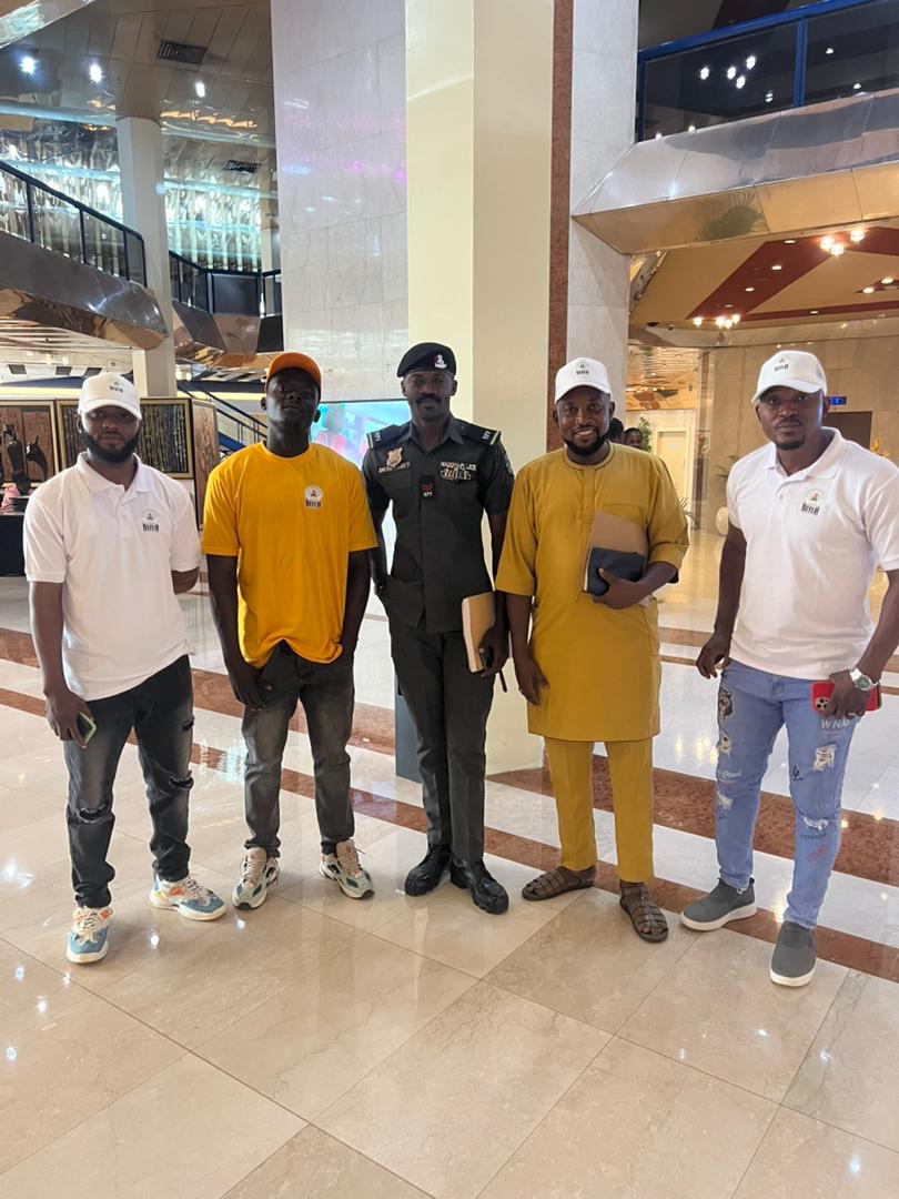 A Visit To The Inspector General Of Police Office (IGP) Force Head Quarter, Louis Edet House Shehu Shagari Way, FCT Abuja Nigeria.